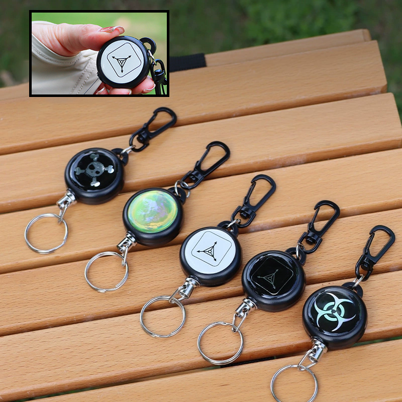 🔑BUY 1 GET 1 FREE🌀Heavy-Duty Retractable Keychain – Durable Cable, Compact Design & Secure Key & Card Holder💳