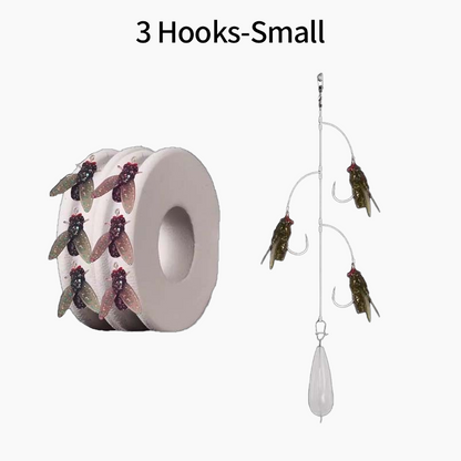 🔥Hot Sale 💥Multi-Hook Artificial Fly Fishing Lure Set