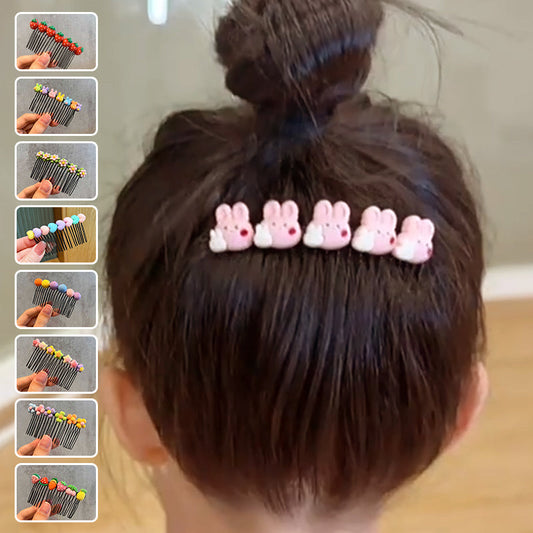 🩷Cute Cartoon Hair Taming Clip for Young Girls