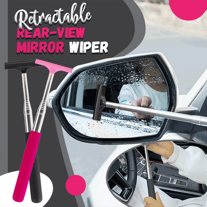 Retractable Car Wing Mirror Wiper – Extends to 98 cm