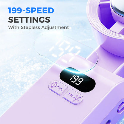 🥳2026 HOT SALE🥳💞50% OFF!❄️Handheld Portable Fan with Ice Cooler