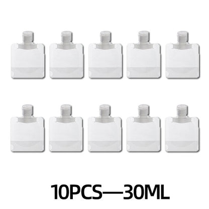 ✈️ LIMITED‑TIME 50% OFF! 🧴 23,418 Happy Travelers – Portable Travel Fluid Makeup Packing Bag (10 Pcs) – Leak-Proof, Transparent & Reusable 🧳