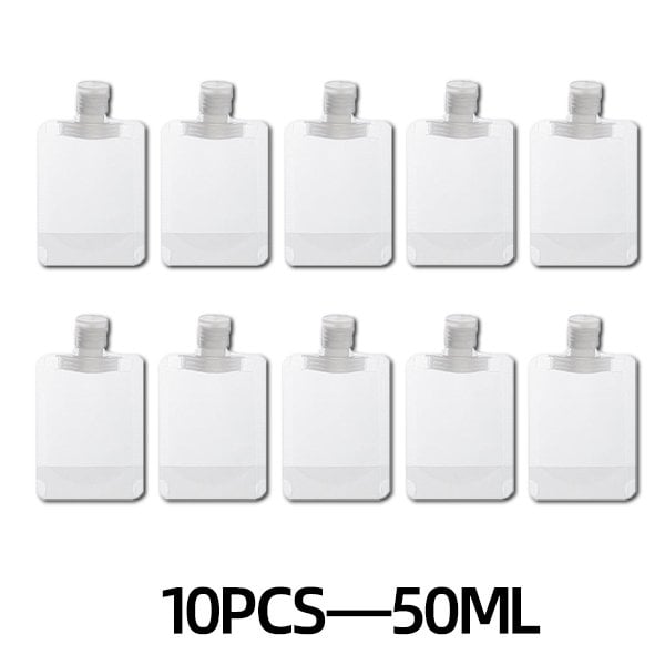 ✈️ LIMITED‑TIME 50% OFF! 🧴 23,418 Happy Travelers – Portable Travel Fluid Makeup Packing Bag (10 Pcs) – Leak-Proof, Transparent & Reusable 🧳
