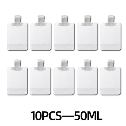 ✈️ LIMITED‑TIME 50% OFF! 🧴 23,418 Happy Travelers – Portable Travel Fluid Makeup Packing Bag (10 Pcs) – Leak-Proof, Transparent & Reusable 🧳