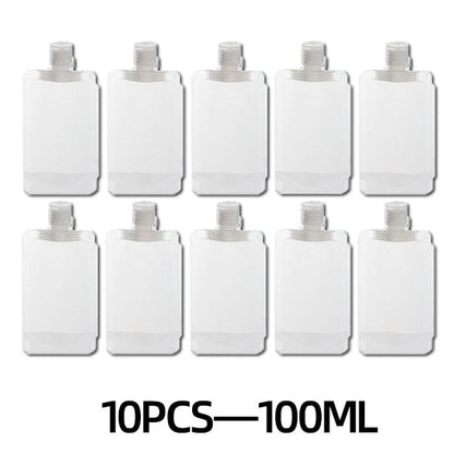 ✈️ LIMITED‑TIME 50% OFF! 🧴 23,418 Happy Travelers – Portable Travel Fluid Makeup Packing Bag (10 Pcs) – Leak-Proof, Transparent & Reusable 🧳