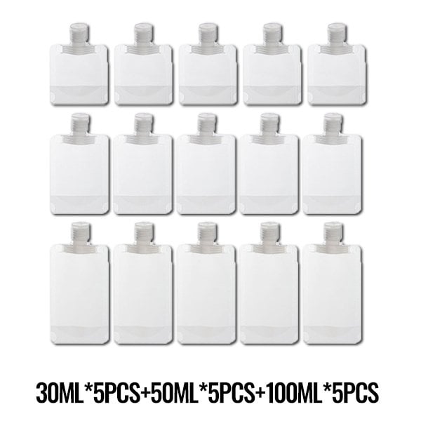 ✈️ LIMITED‑TIME 50% OFF! 🧴 23,418 Happy Travelers – Portable Travel Fluid Makeup Packing Bag (10 Pcs) – Leak-Proof, Transparent & Reusable 🧳