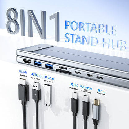 💥HOT SALE💥USB-C Docking Station Laptop Stand with 4K HDMI