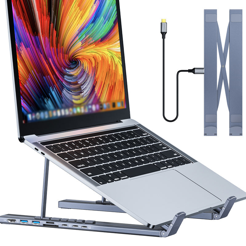 💥HOT SALE💥USB-C Docking Station Laptop Stand with 4K HDMI