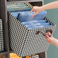 ✨Foldable Jeans Organizer for Closet - Space-Saving Dividers with Clear Panel for Easy Visibility & Neat Storage🏠