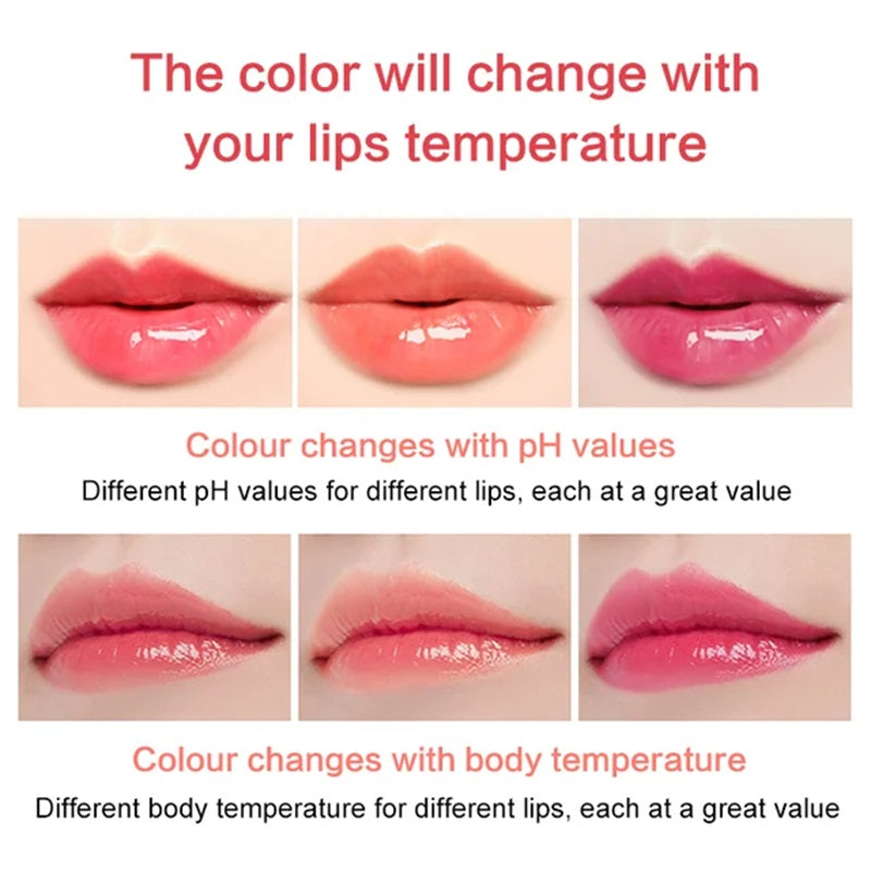 Essential Oil Temperature Color Change Lip Balm