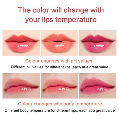 Essential Oil Temperature Color Change Lip Balm