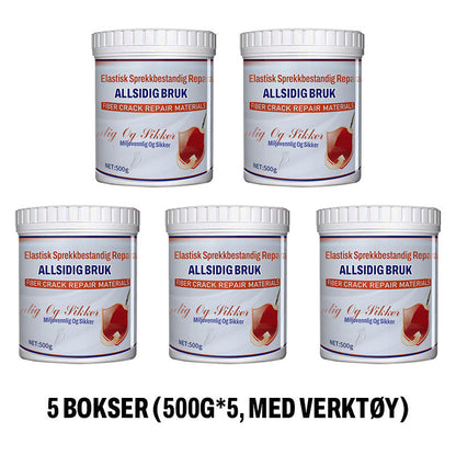 🔧 50% OFF NOW! ✨ Elastic Crack Resistant Wall Repair Paste - Flexible & Waterproof Filler for Interior/Exterior Walls with Easy Application 🏠✨