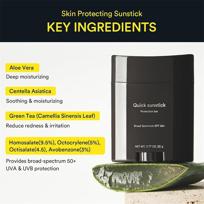 🏖️Sun Protection On-The-Go🌞 Lightweight & Non-Greasy Sunstick for Healthy Skin