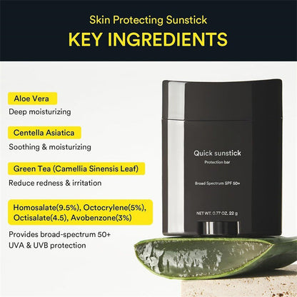 🏖️Sun Protection On-The-Go🌞 Lightweight & Non-Greasy Sunstick for Healthy Skin