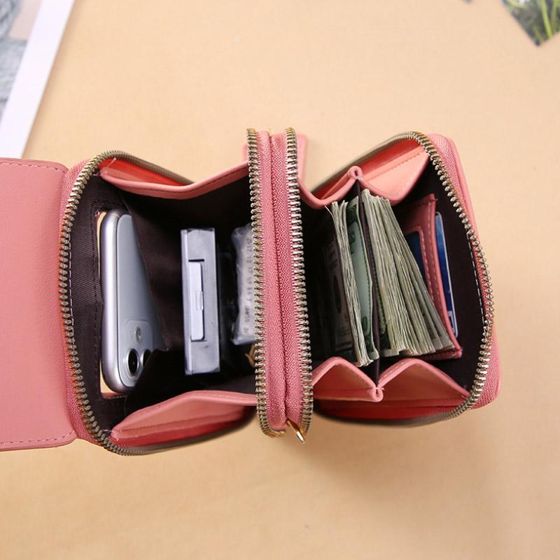 📱Women's Touch Screen Messenger Bag – Smart Phone Charging, Anti-Theft & Water-Resistant