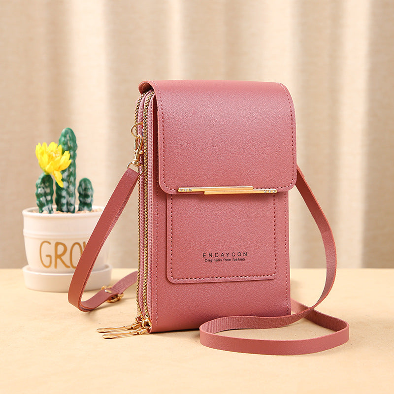 📱Women's Touch Screen Messenger Bag – Smart Phone Charging, Anti-Theft & Water-Resistant