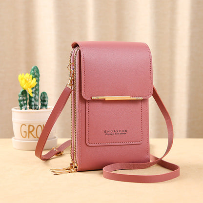 📱Women's Touch Screen Messenger Bag – Smart Phone Charging, Anti-Theft & Water-Resistant