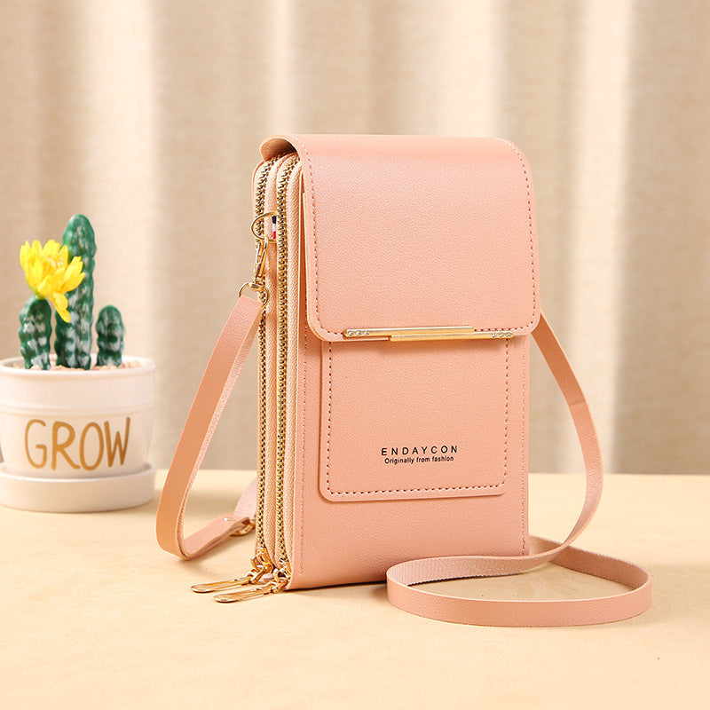 📱Women's Touch Screen Messenger Bag – Smart Phone Charging, Anti-Theft & Water-Resistant