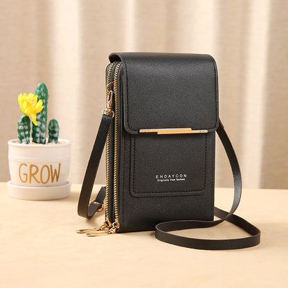 📱Women's Touch Screen Messenger Bag – Smart Phone Charging, Anti-Theft & Water-Resistant