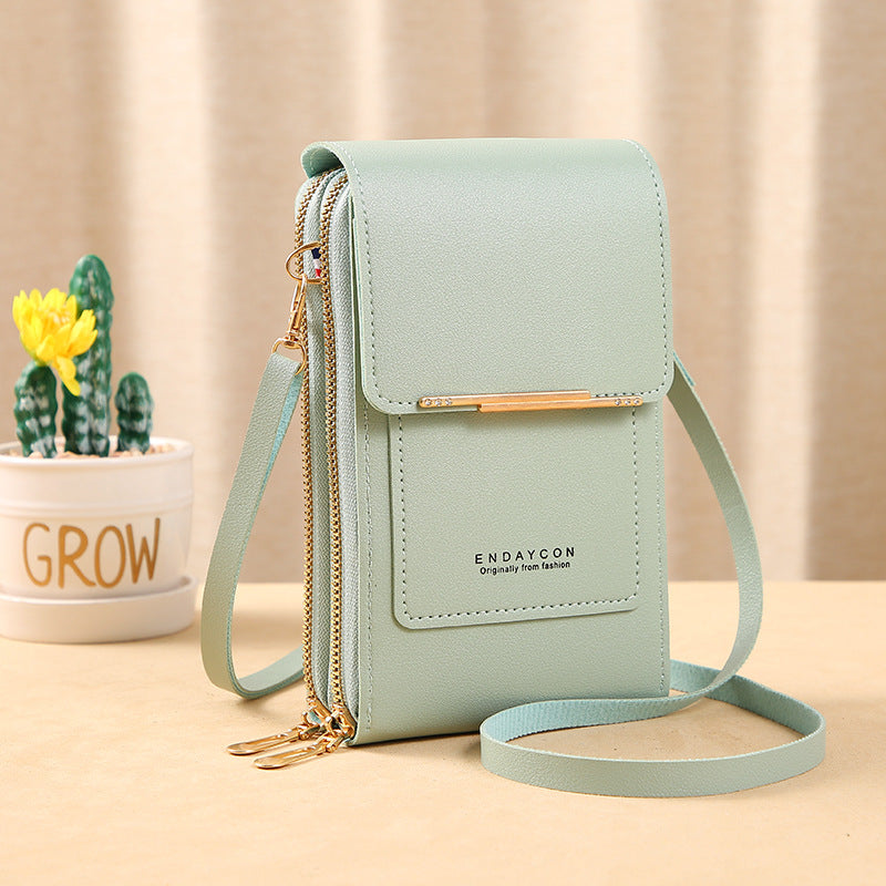 📱Women's Touch Screen Messenger Bag – Smart Phone Charging, Anti-Theft & Water-Resistant