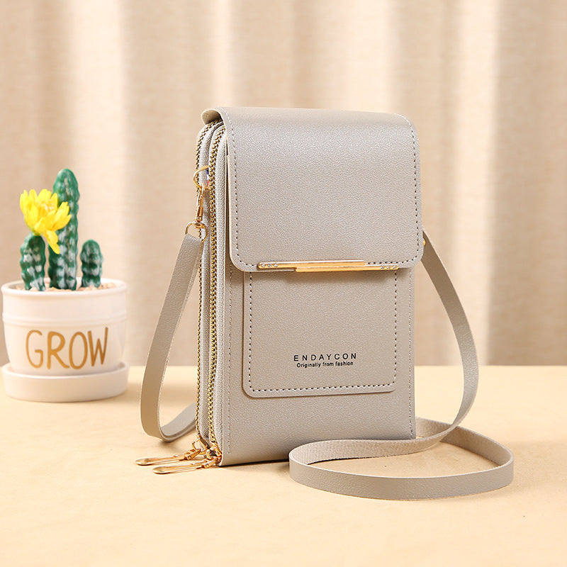 📱Women's Touch Screen Messenger Bag – Smart Phone Charging, Anti-Theft & Water-Resistant