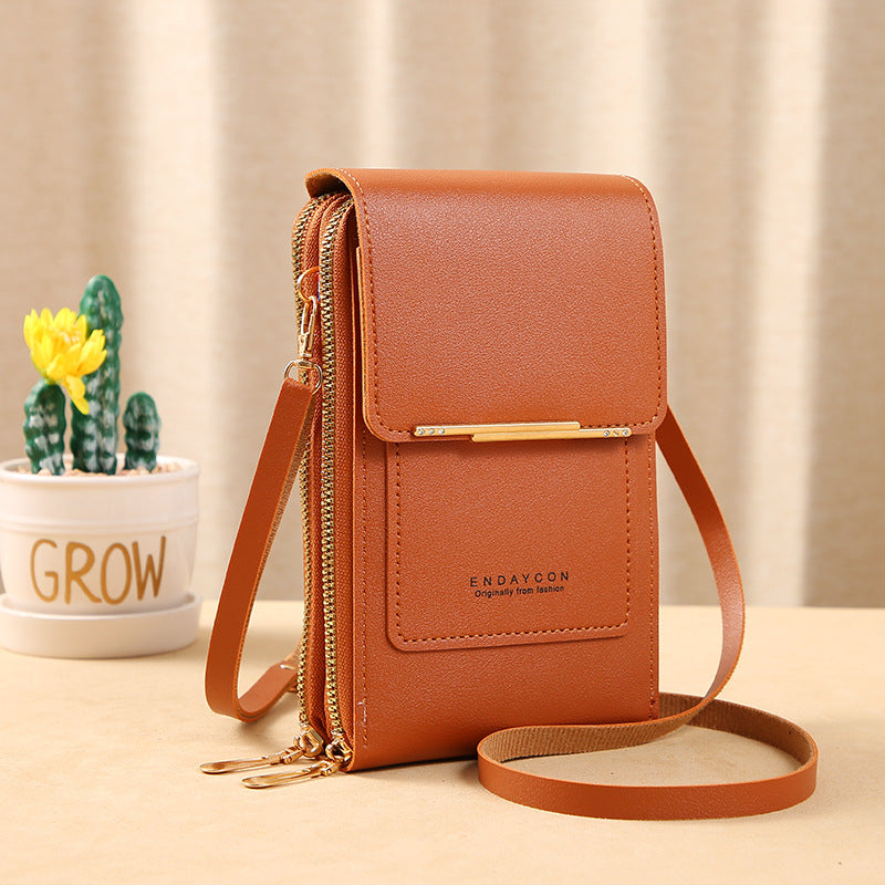 📱Women's Touch Screen Messenger Bag – Smart Phone Charging, Anti-Theft & Water-Resistant