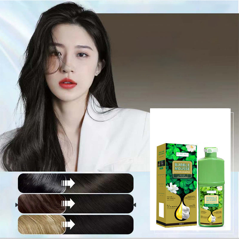 🏆 Last Day Special Price 16.99! 💇‍♀️Long‑Lasting Plant‑Based Foam Hair Dye｜Ammonia‑Free Easy DIY At‑Home Foam Hair Color