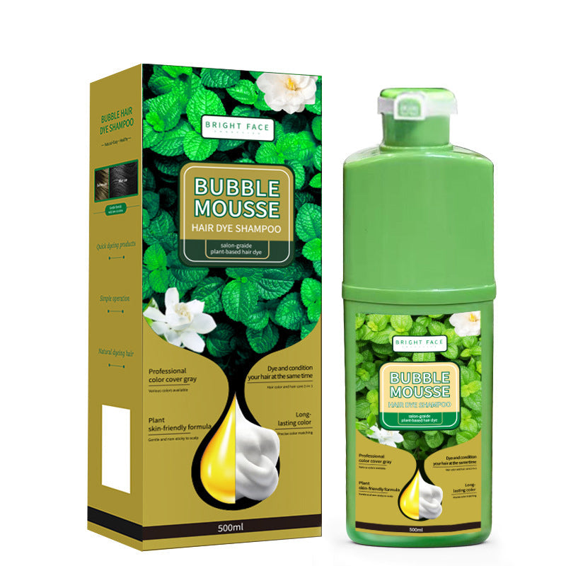 🏆 Last Day Special Price 16.99! 💇‍♀️Long‑Lasting Plant‑Based Foam Hair Dye｜Ammonia‑Free Easy DIY At‑Home Foam Hair Color