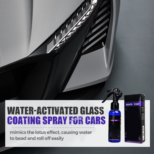 Water-Activated Glass Coating Spray for Cars