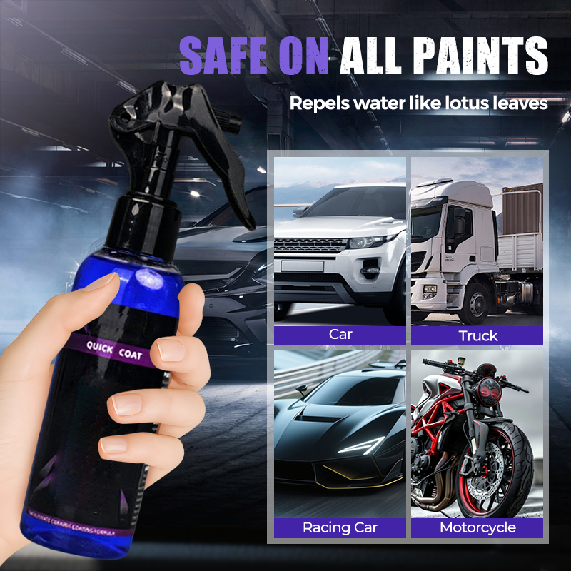 Water-Activated Glass Coating Spray for Cars