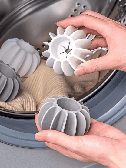 Anti-tangle laundry ball