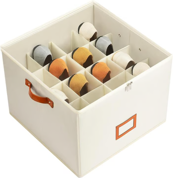🎉 2026 Sale — Over 42,300 Sold!📦 Fabric Shoe Organizer Storage Box
