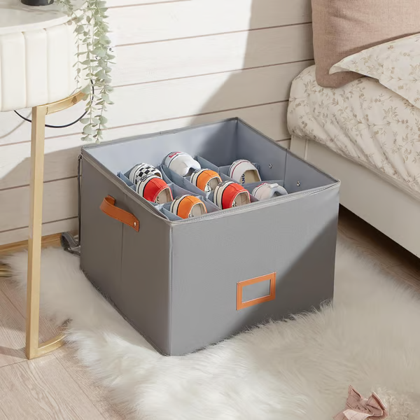 🎉 2026 Sale — Over 42,300 Sold!📦 Fabric Shoe Organizer Storage Box