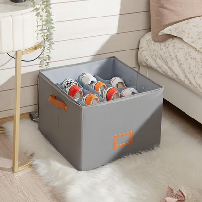 🎉 2026 Sale — Over 42,300 Sold!📦 Fabric Shoe Organizer Storage Box