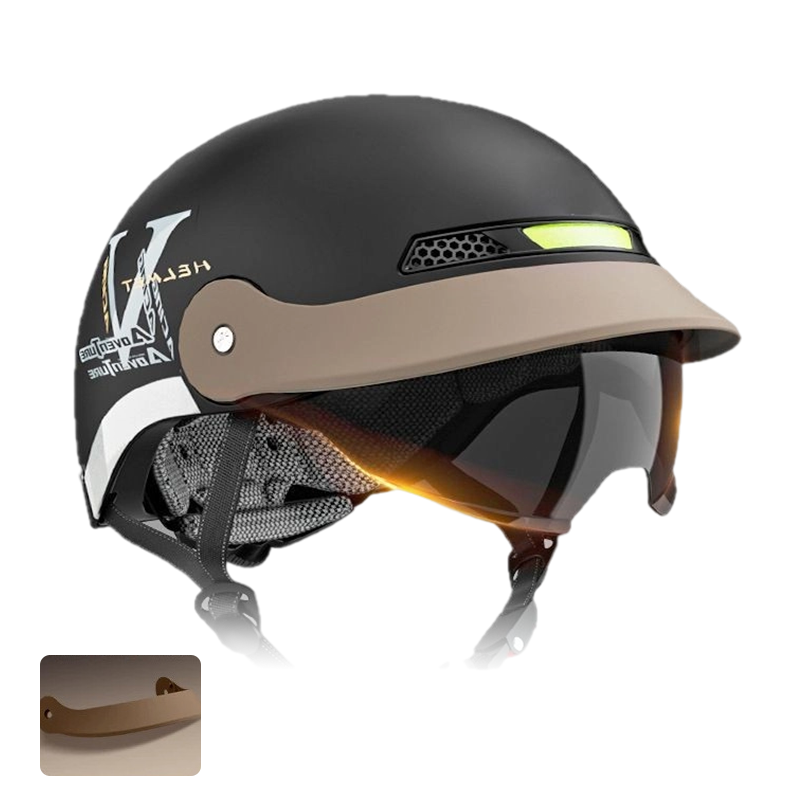 🥳2026 HOT SALE🥳💞50K+ SOLD!🏍️Breathable Lightweight Helmet – Crash-resistant shell, airflow design. Stays cool & secure. Ideal for senior riders👴✅
