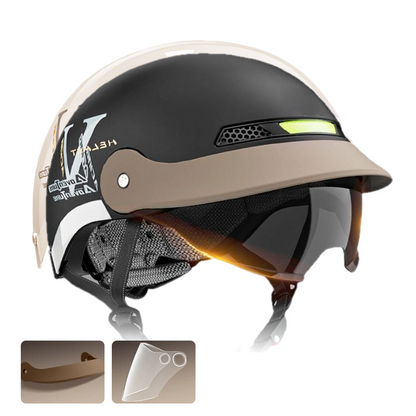 🥳2026 HOT SALE🥳💞50K+ SOLD!🏍️Breathable Lightweight Helmet – Crash-resistant shell, airflow design. Stays cool & secure. Ideal for senior riders👴✅