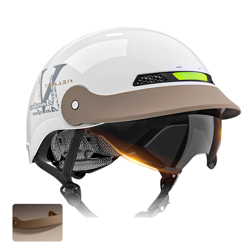 🥳2026 HOT SALE🥳💞50K+ SOLD!🏍️Breathable Lightweight Helmet – Crash-resistant shell, airflow design. Stays cool & secure. Ideal for senior riders👴✅