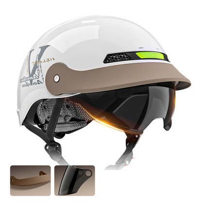 🥳2026 HOT SALE🥳💞50K+ SOLD!🏍️Breathable Lightweight Helmet – Crash-resistant shell, airflow design. Stays cool & secure. Ideal for senior riders👴✅