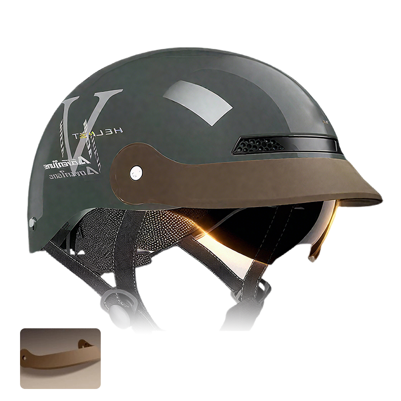 🥳2026 HOT SALE🥳💞50K+ SOLD!🏍️Breathable Lightweight Helmet – Crash-resistant shell, airflow design. Stays cool & secure. Ideal for senior riders👴✅