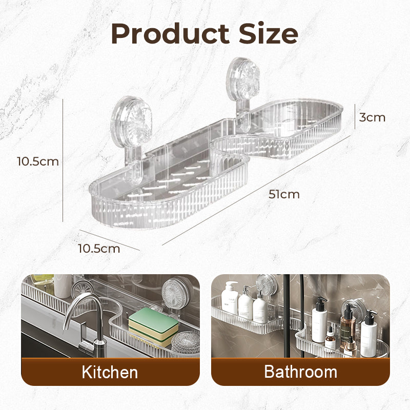 Universal Removable Faucet Storage Rack