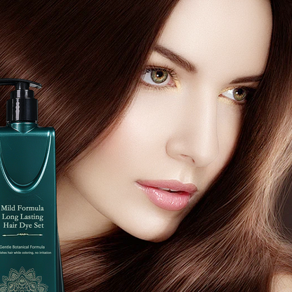 Mild Formula Long Lasting Hair Dye Set