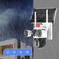 Triple-Lens Solar 360° Dome Camera