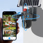 Triple-Lens Solar 360° Dome Camera