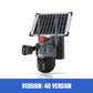 Triple-Lens Solar 360° Dome Camera