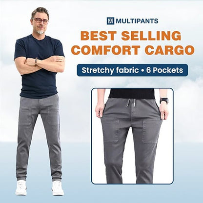 👖🛠️MultiPants – High Stretch Multi-pocket Durable Cargo Pants