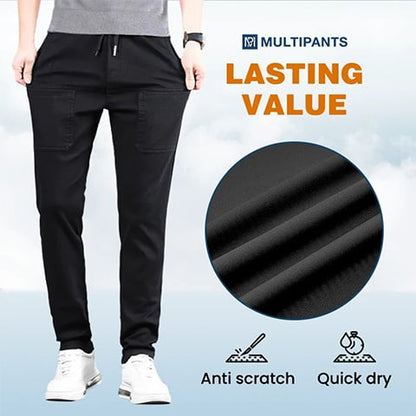 👖🛠️MultiPants – High Stretch Multi-pocket Durable Cargo Pants