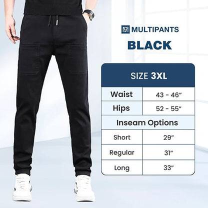 👖🛠️MultiPants – High Stretch Multi-pocket Durable Cargo Pants
