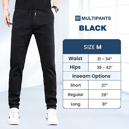 👖🛠️MultiPants – High Stretch Multi-pocket Durable Cargo Pants