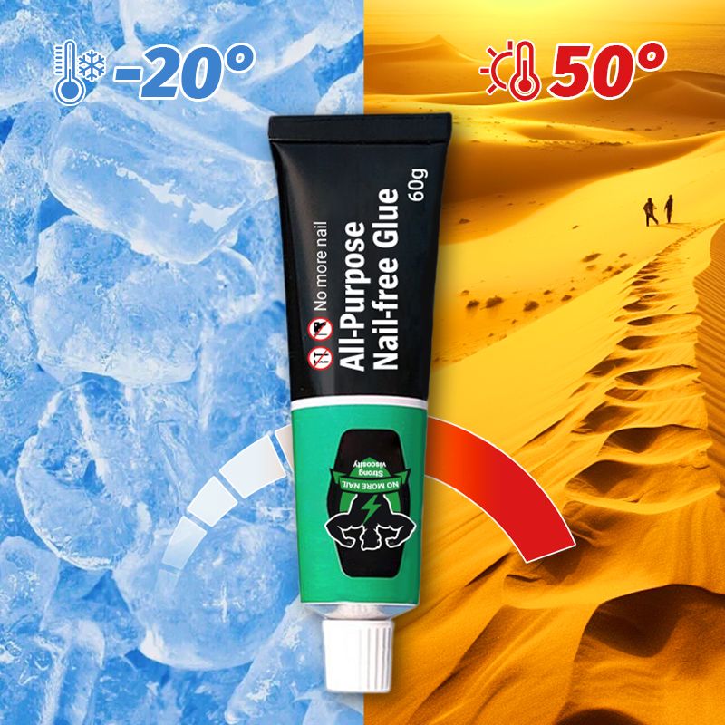 🔧BUY 1 GET 1 FREE✨All-Purpose Nail-Free Glue – Strong & Instant Bond, Waterproof & For Multiple Surfaces🏠