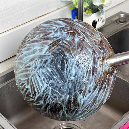 🍳Non-Toxic Burnt Residue Mud Film, Dissolves Grease In 5 Mins